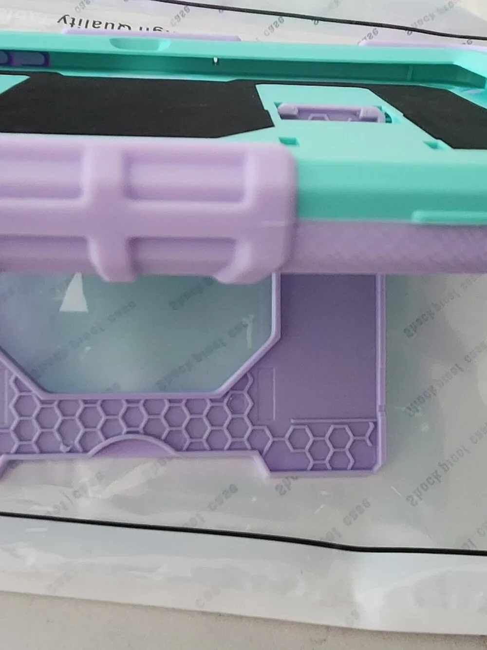 NWT: Samsung Galaxy Tab A11+/A9+ Case - Mint Green and Light Purple